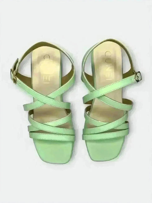 Pure Pastel Green Wedges - cunei
